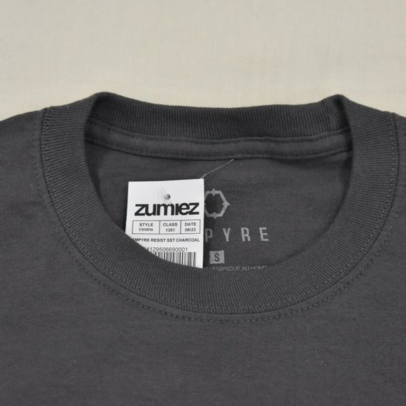 Empyre Mens Resist We Aren't Going To Take It Charcoal Tee Shirt New - Picture 4 of 4